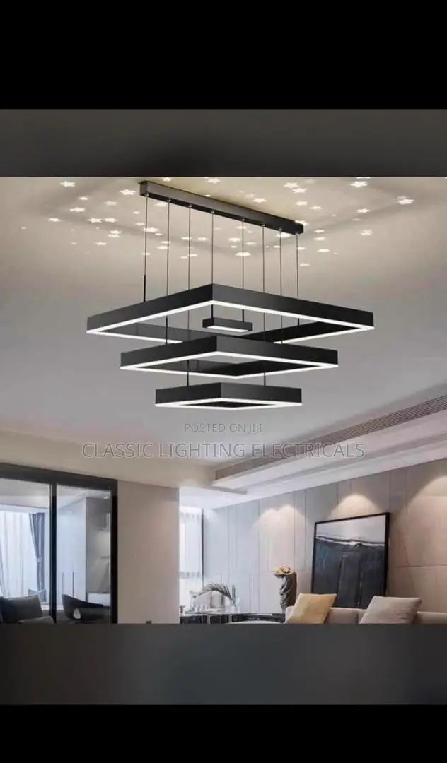 Modern Minimalism Led Chandelier Foyer Simple Pendant