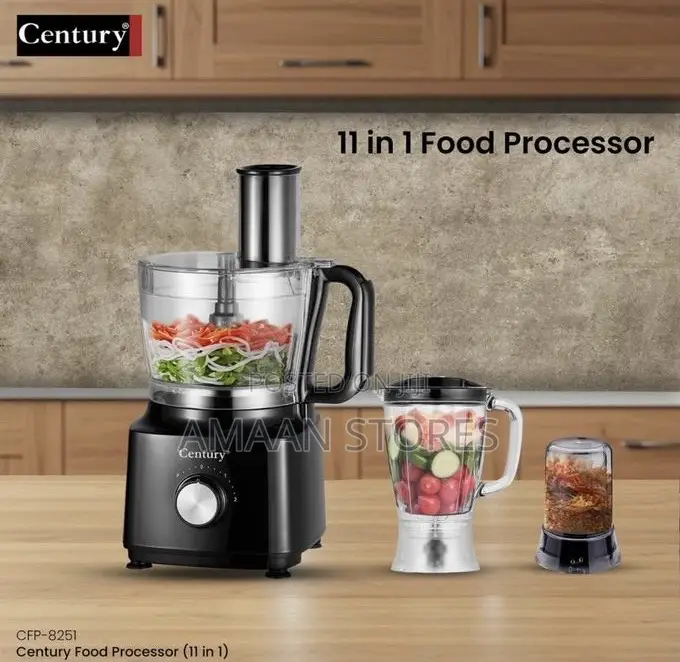 Century 11-in-1 Food Processor Yam Pounder – 1000w