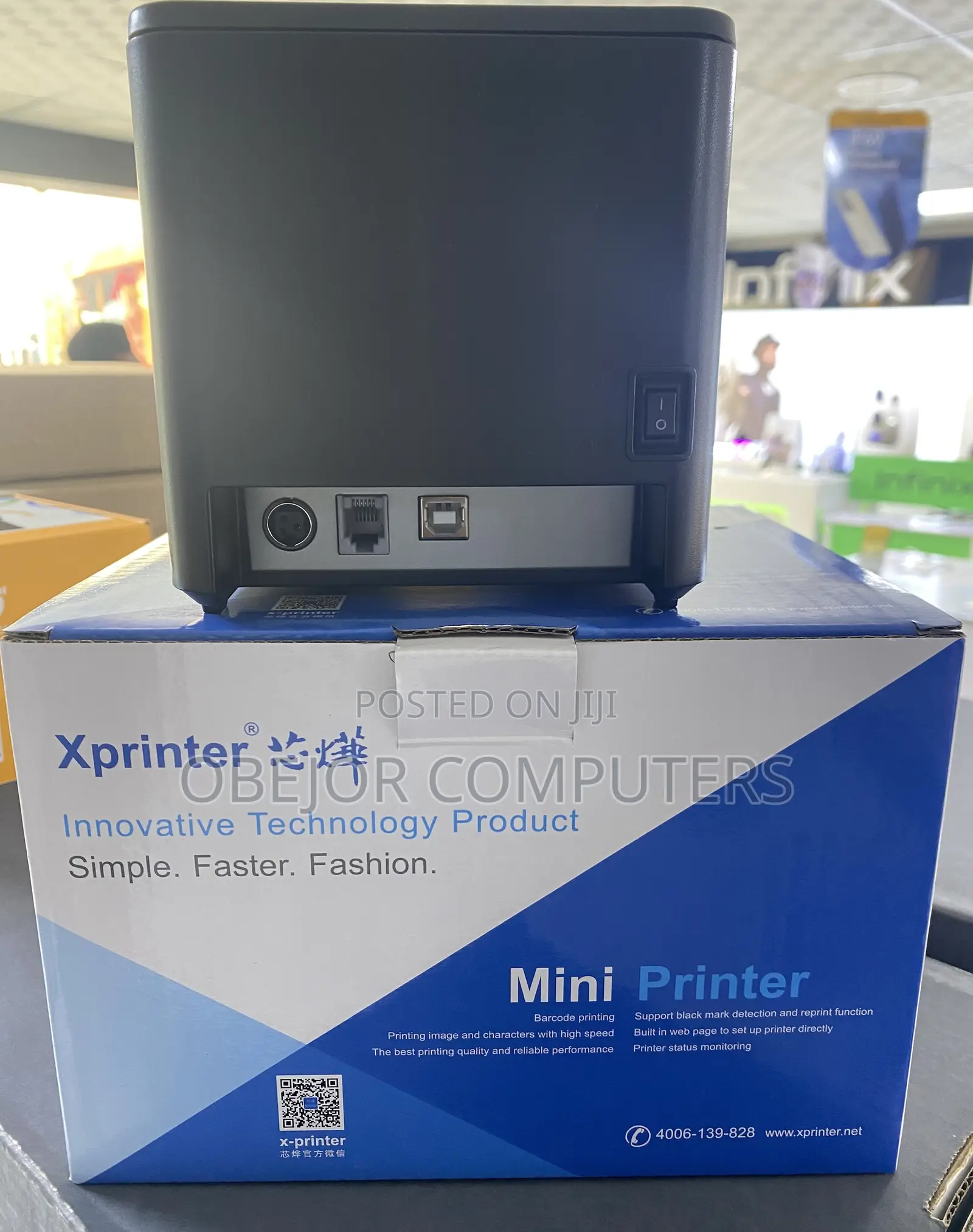 Xprinter Xp-t80q Thermal Receipt Printer With Auto Cutter