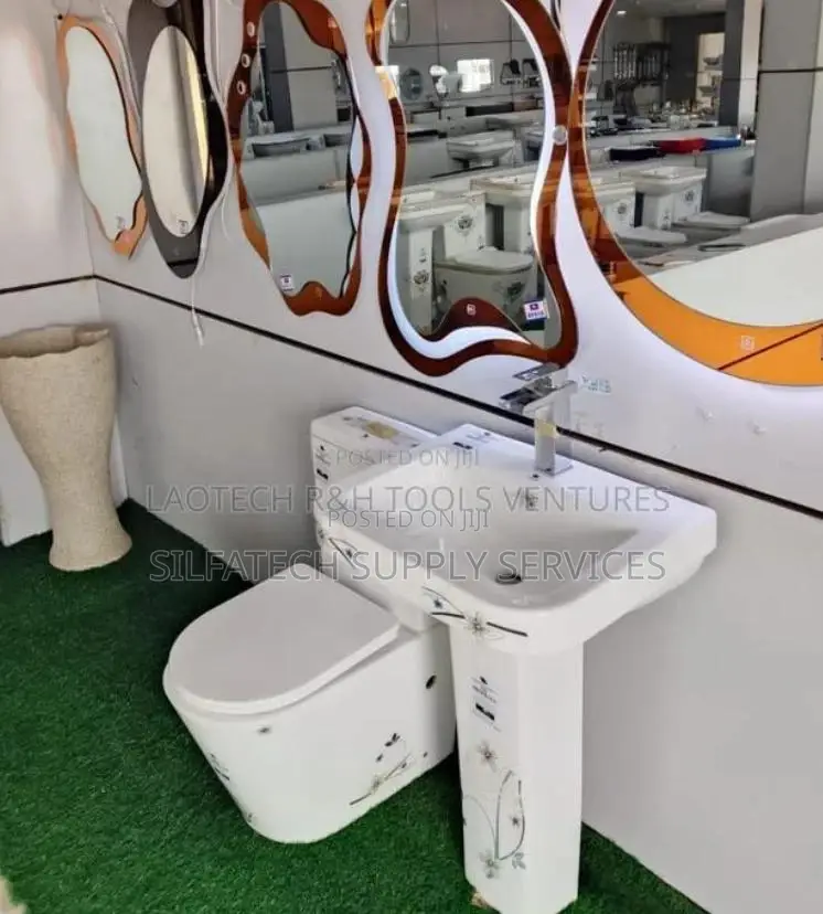 Original Toilet Sink Set