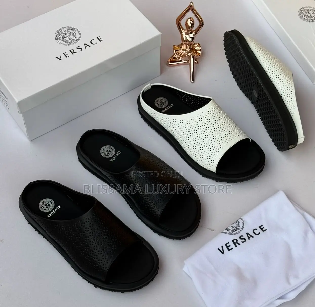 Versace Premium Luxury Quality Men Slippers