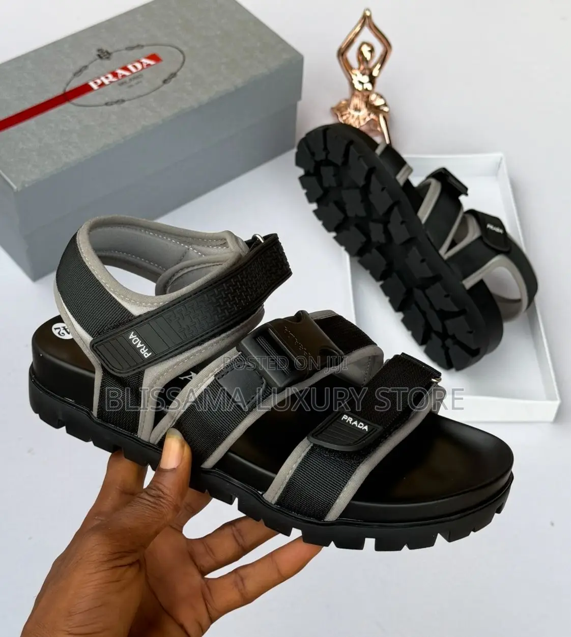 Prada Premium Luxury Quality Sandals
