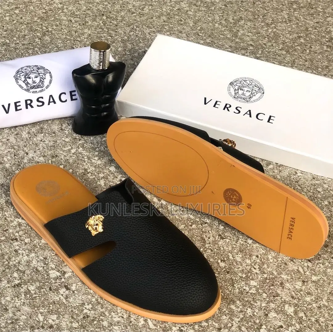 Original Versace Mules Half Shoe for Men
