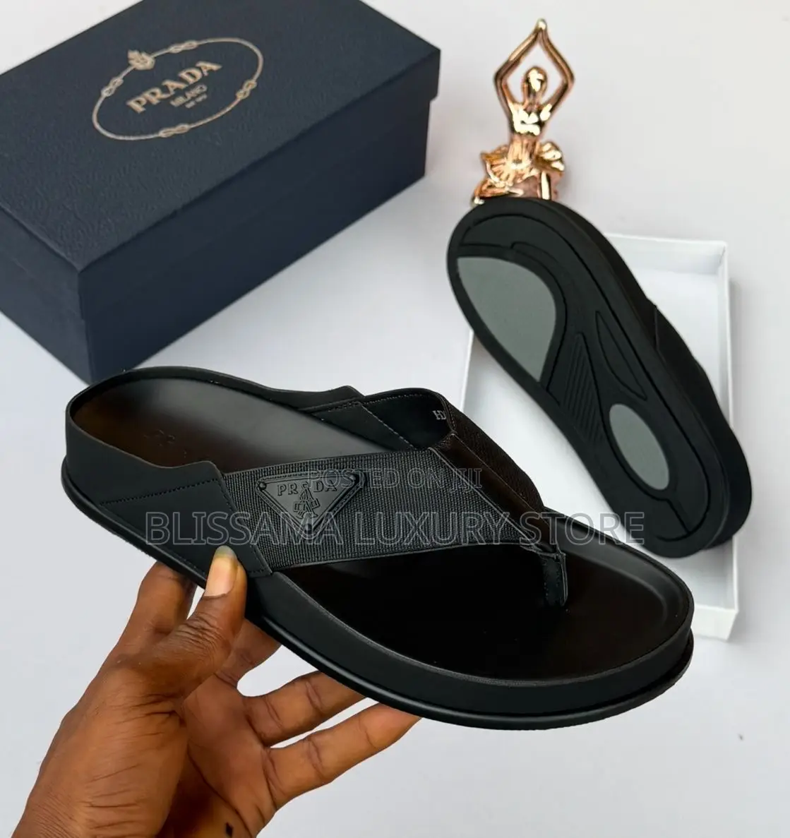 Prada Premium Luxury Quality Slippers