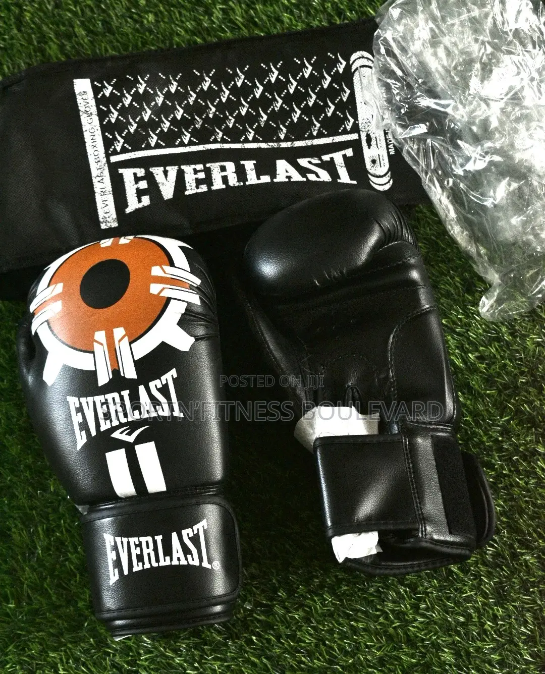 Solid Everlast Boxing Gloves