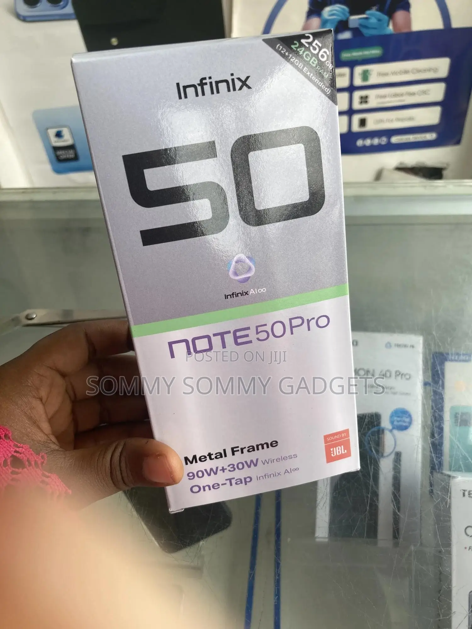 New Infinix Note 50 Pro 4G 256 GB
