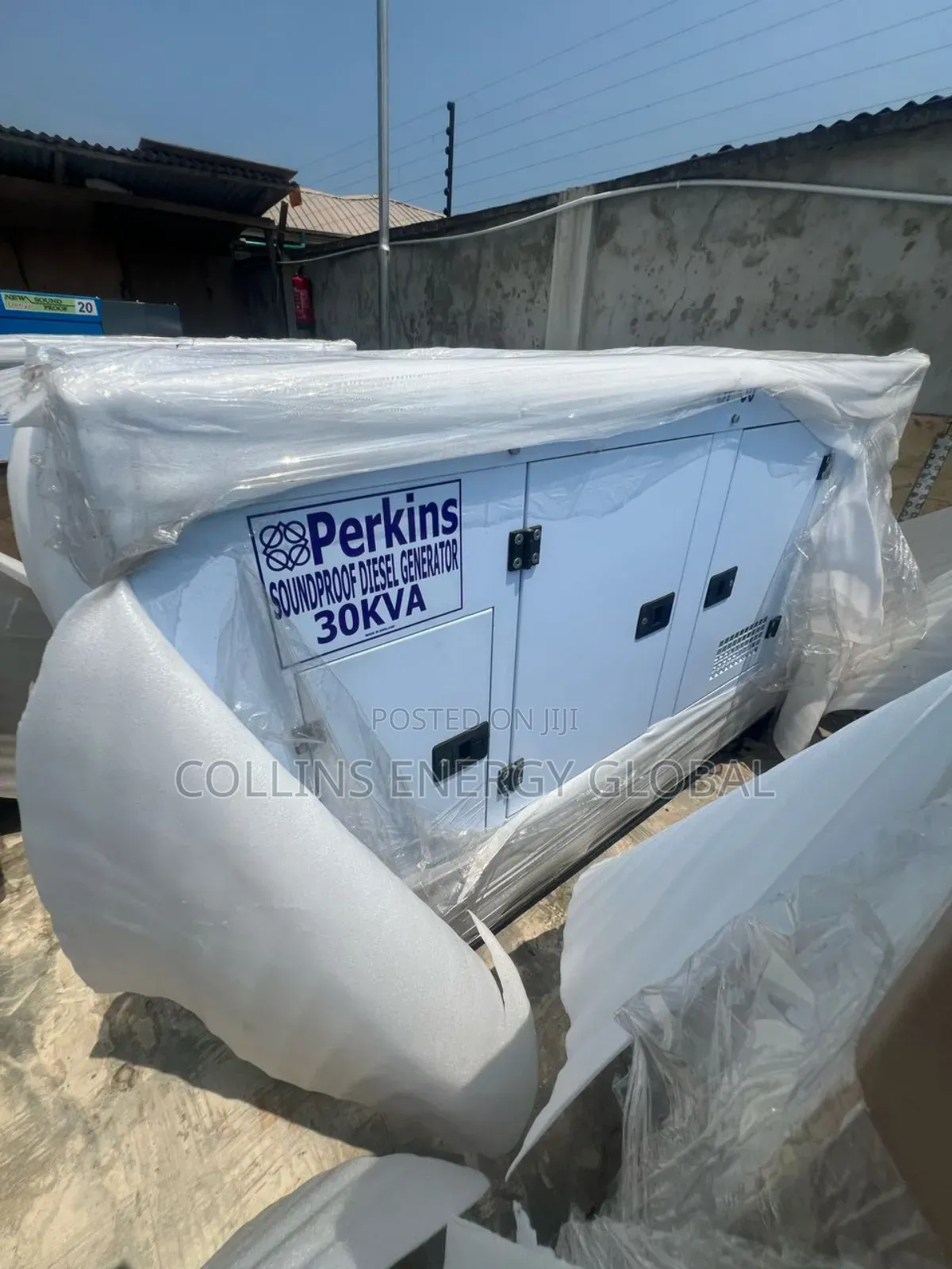 30kva England Perkins Soundproof Copper Coil Generator