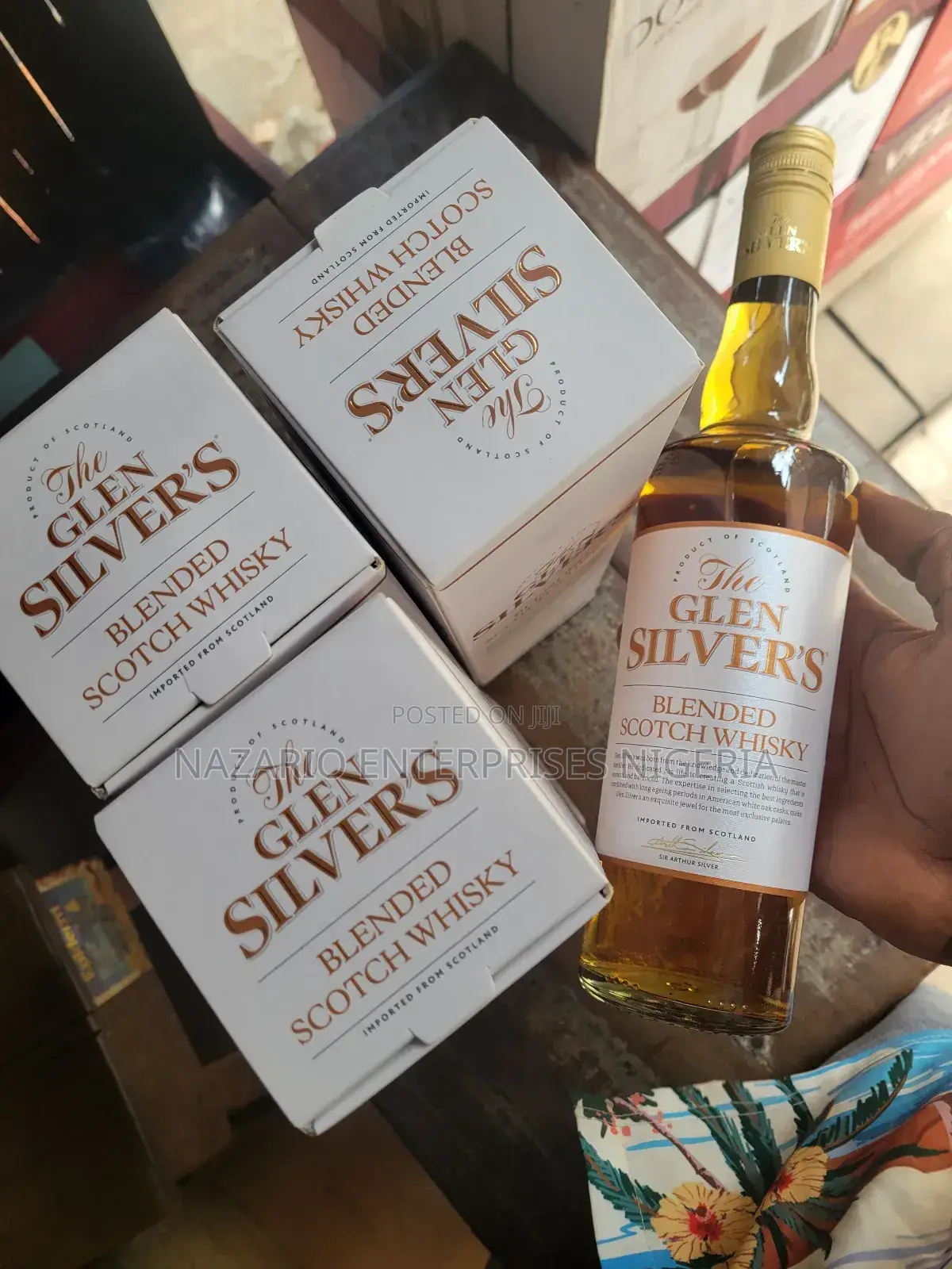 Glen Silver’S Blended Scotch Whisky by 12 Bottles