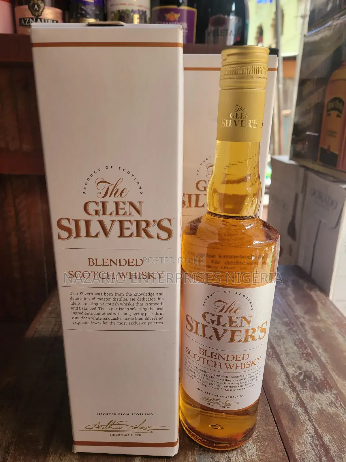 Glen Silver’S Blended Scotch Whisky by 12 Bottles