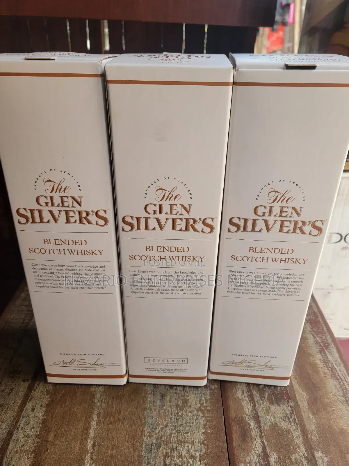 Glen Silver’S Blended Scotch Whisky by 12 Bottles