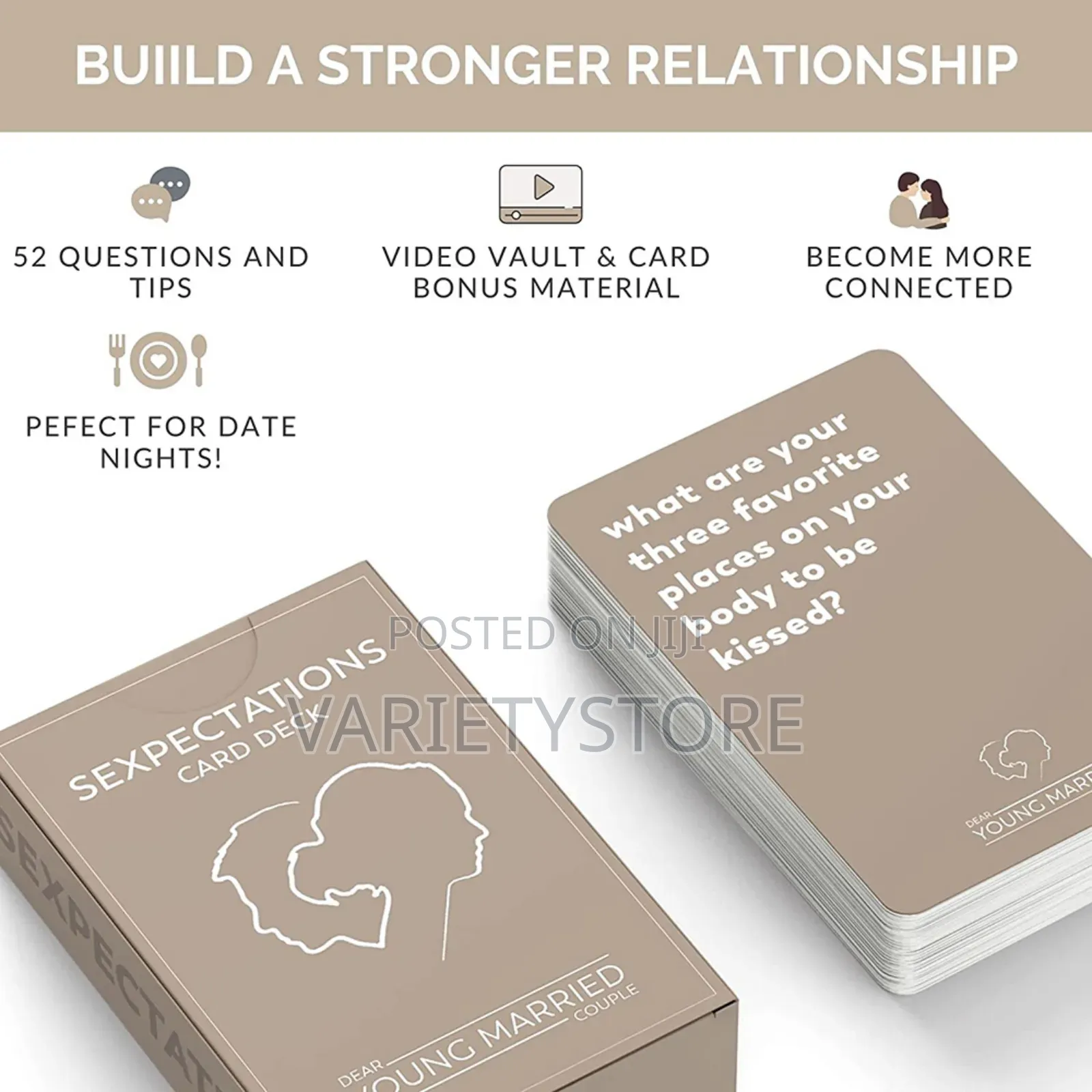 Sexpectations Couples Game Cards