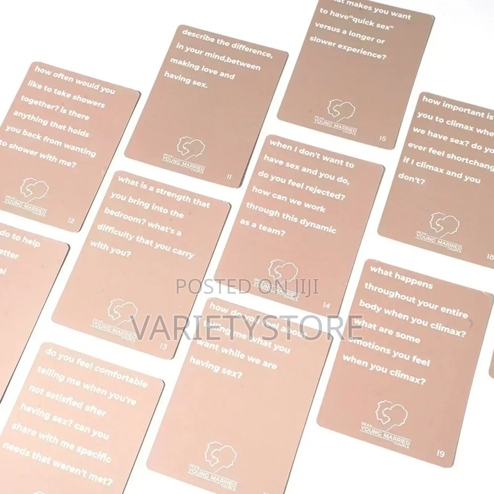 Sexpectations Couples Game Cards