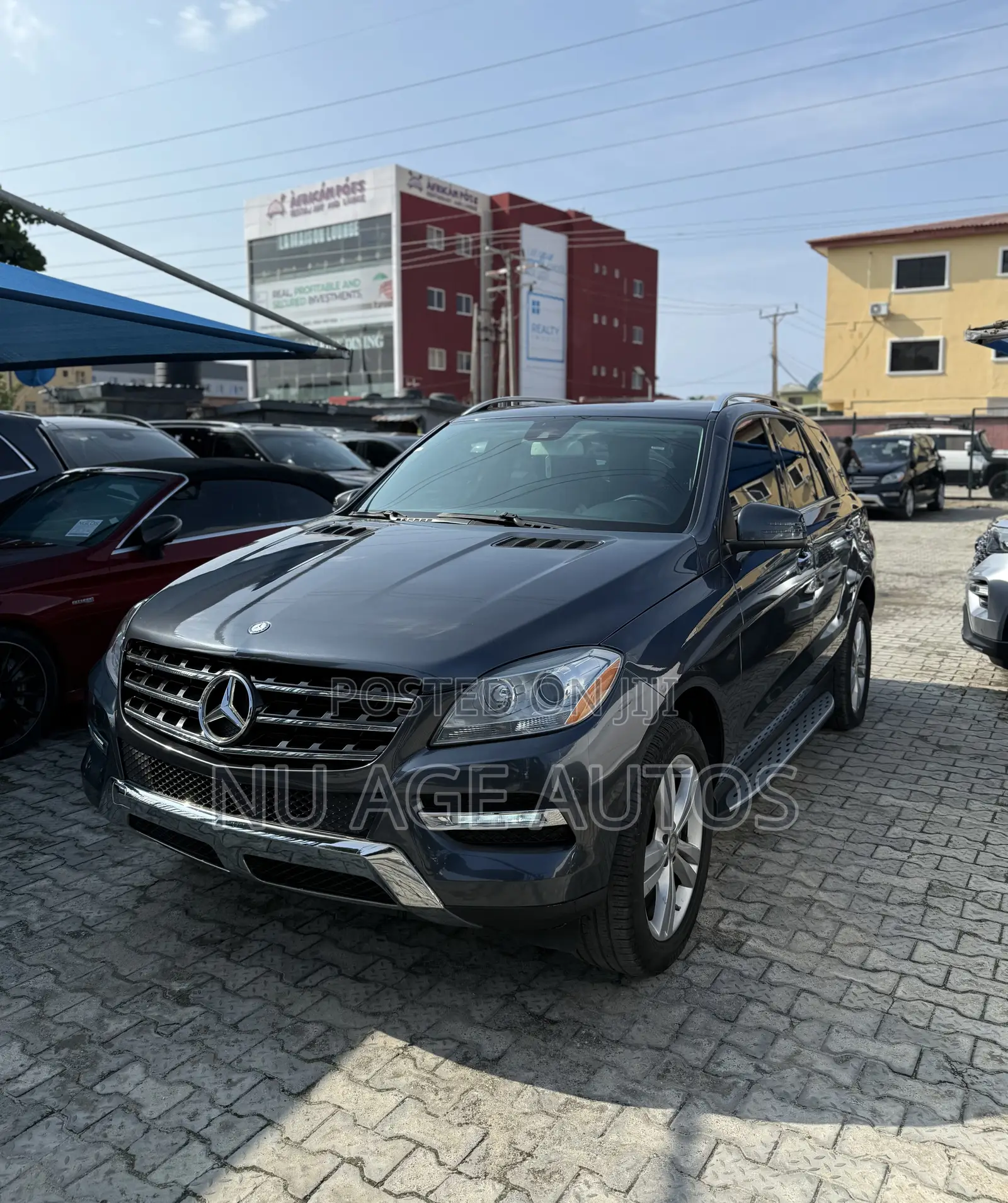 Mercedes-Benz M Class ML350 4MATIC 4dr SUV AWD (3.5L 6cyl 7A) 2015 Gray