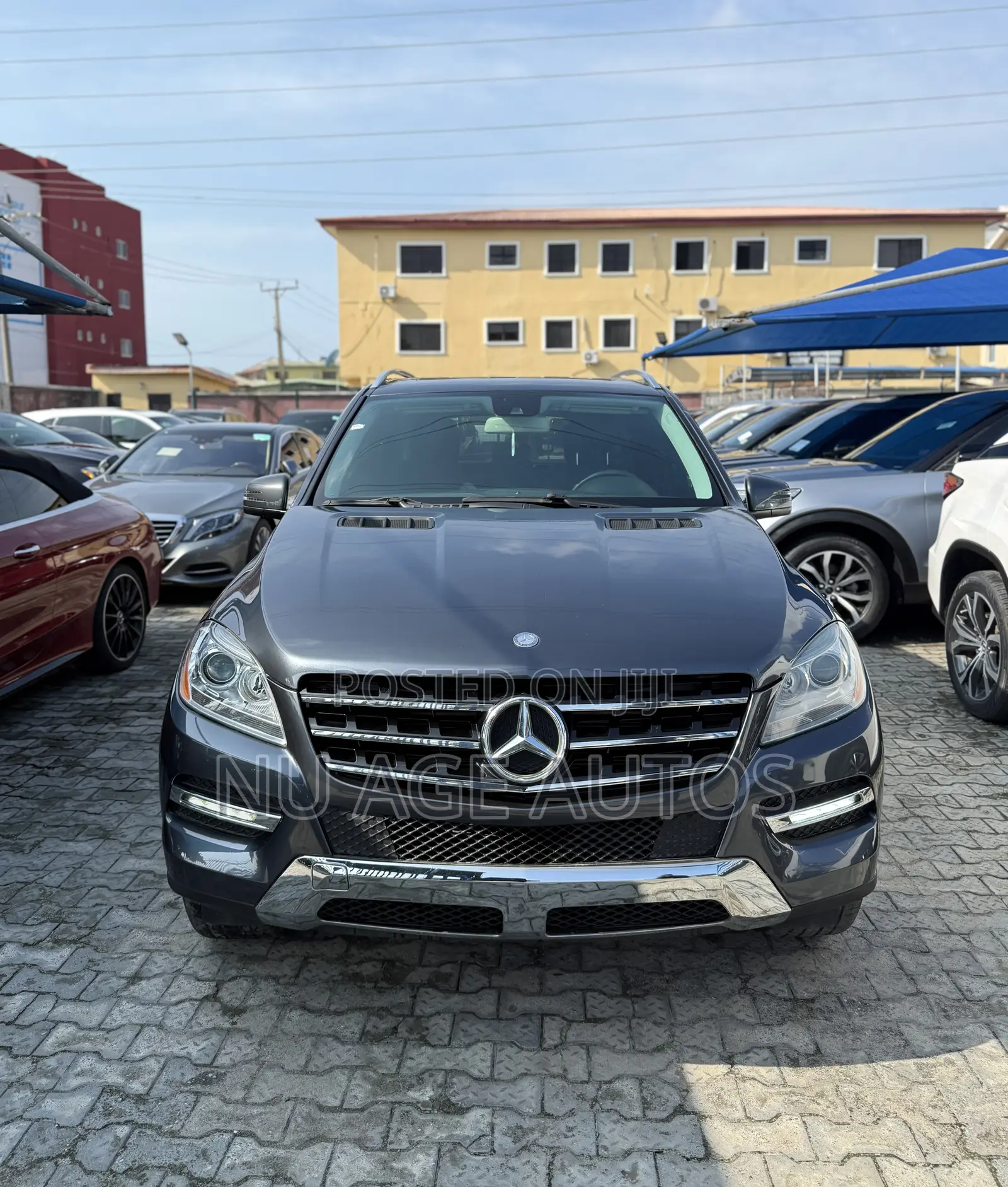 Mercedes-Benz M Class ML350 4MATIC 4dr SUV AWD (3.5L 6cyl 7A) 2015 Gray
