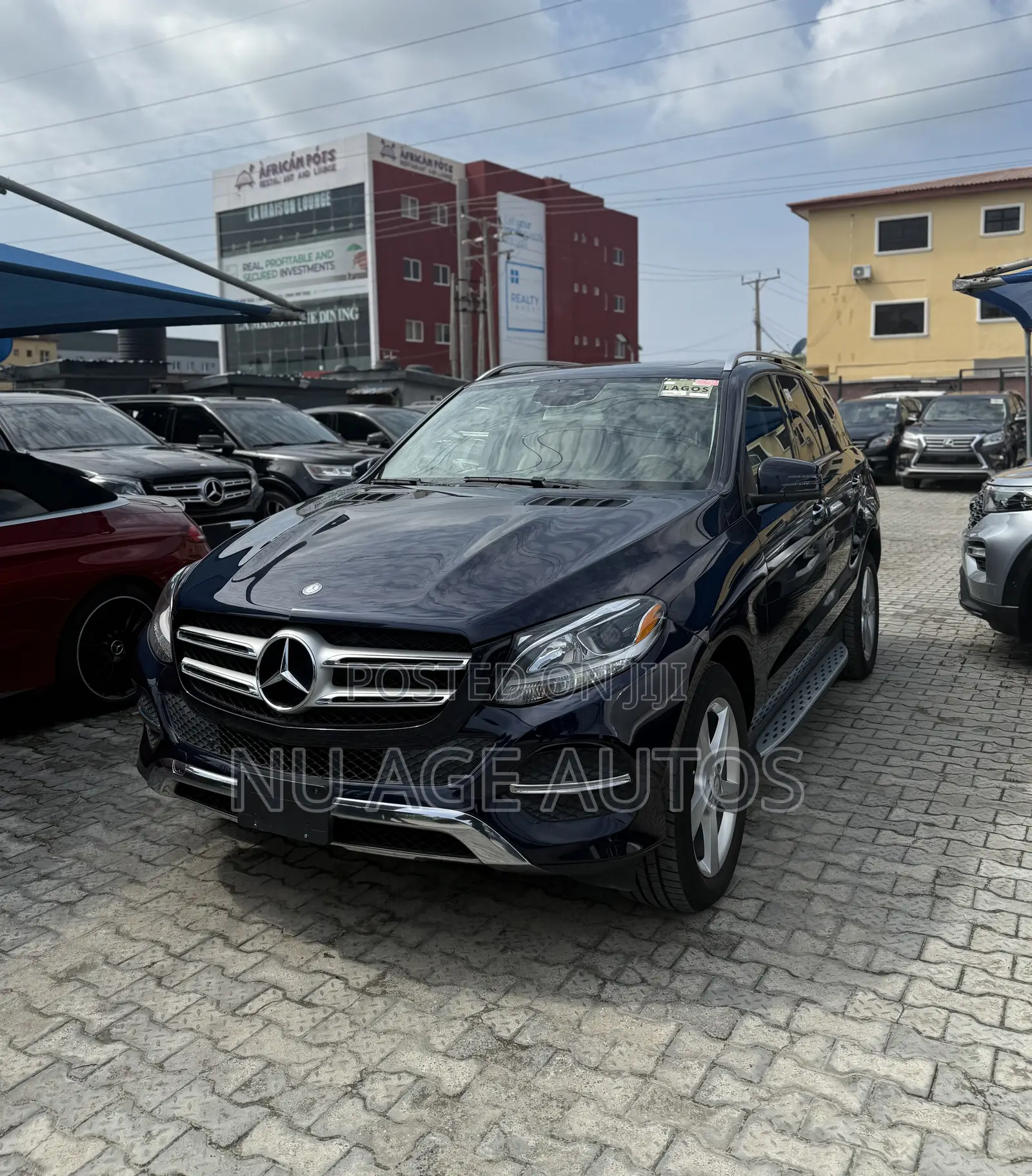 Mercedes-Benz GLE-Class GLE 350 2017 Blue