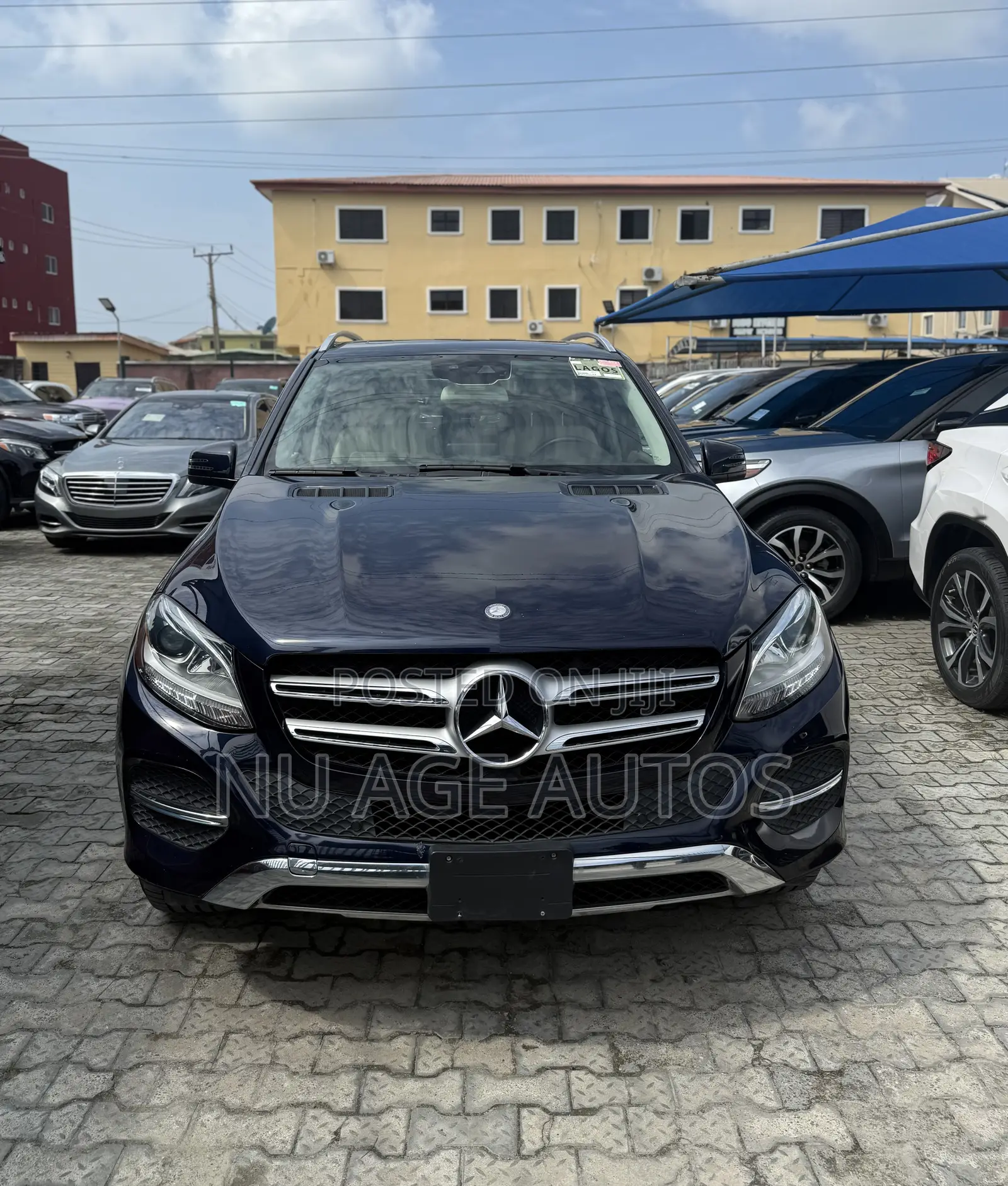 Mercedes-Benz GLE-Class GLE 350 2017 Blue