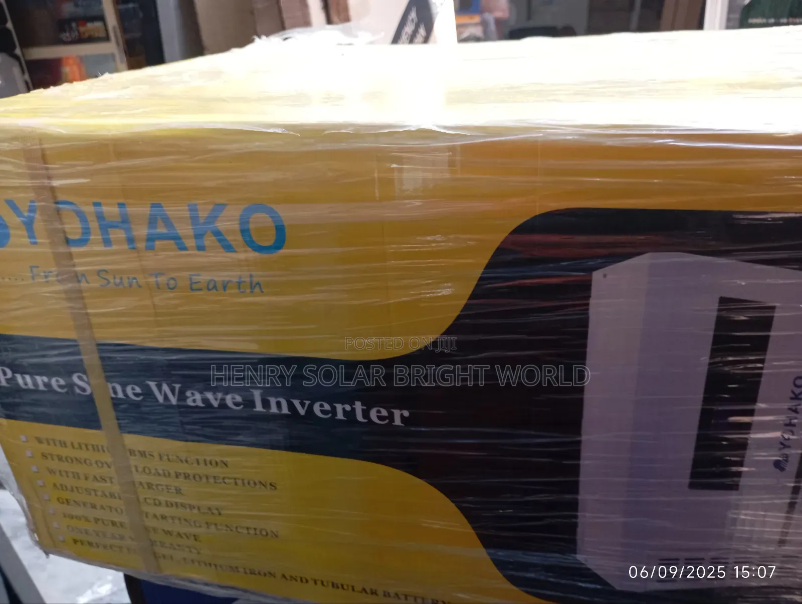 Yohaco 5.5kva 48v Normal Inverter
