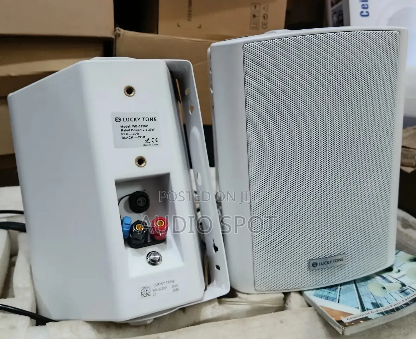 Active Waterproof TWS Bluetooth Wall Mount Speaker