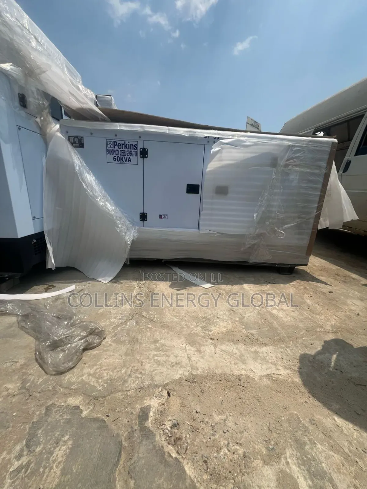 60kva England Soundproof Copper Coil Generator