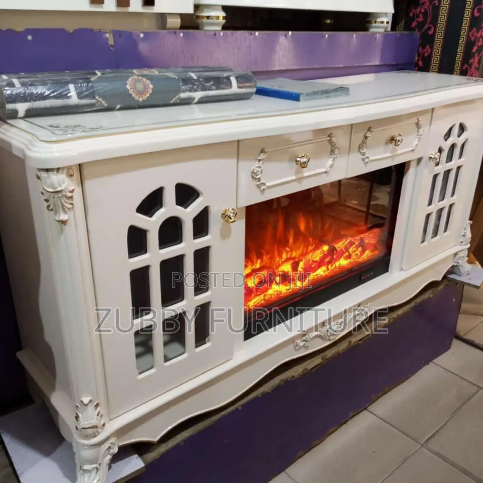 Brand New Quality and Imported Royal Fire Plate Tv Stand