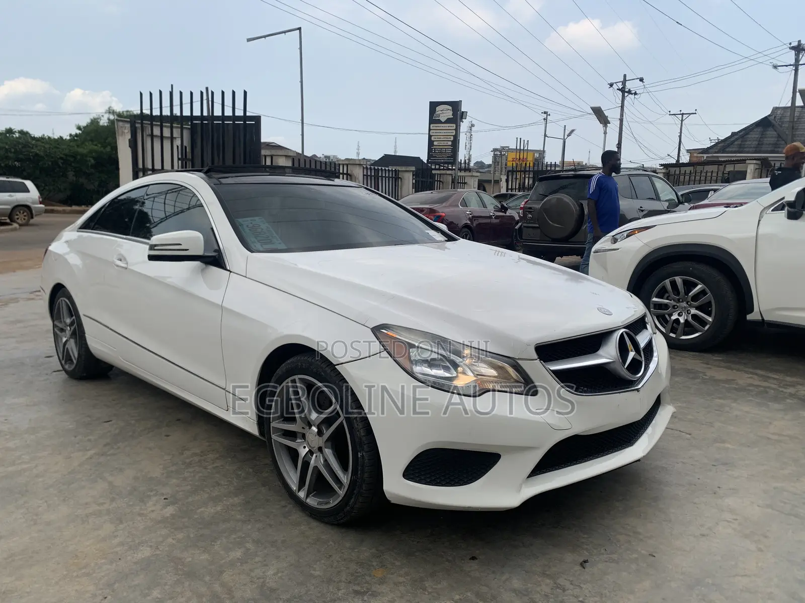 Mercedes-Benz E350 Base 4Matic Coupe AWD (3.5L 6cyl 7A) 2014 White