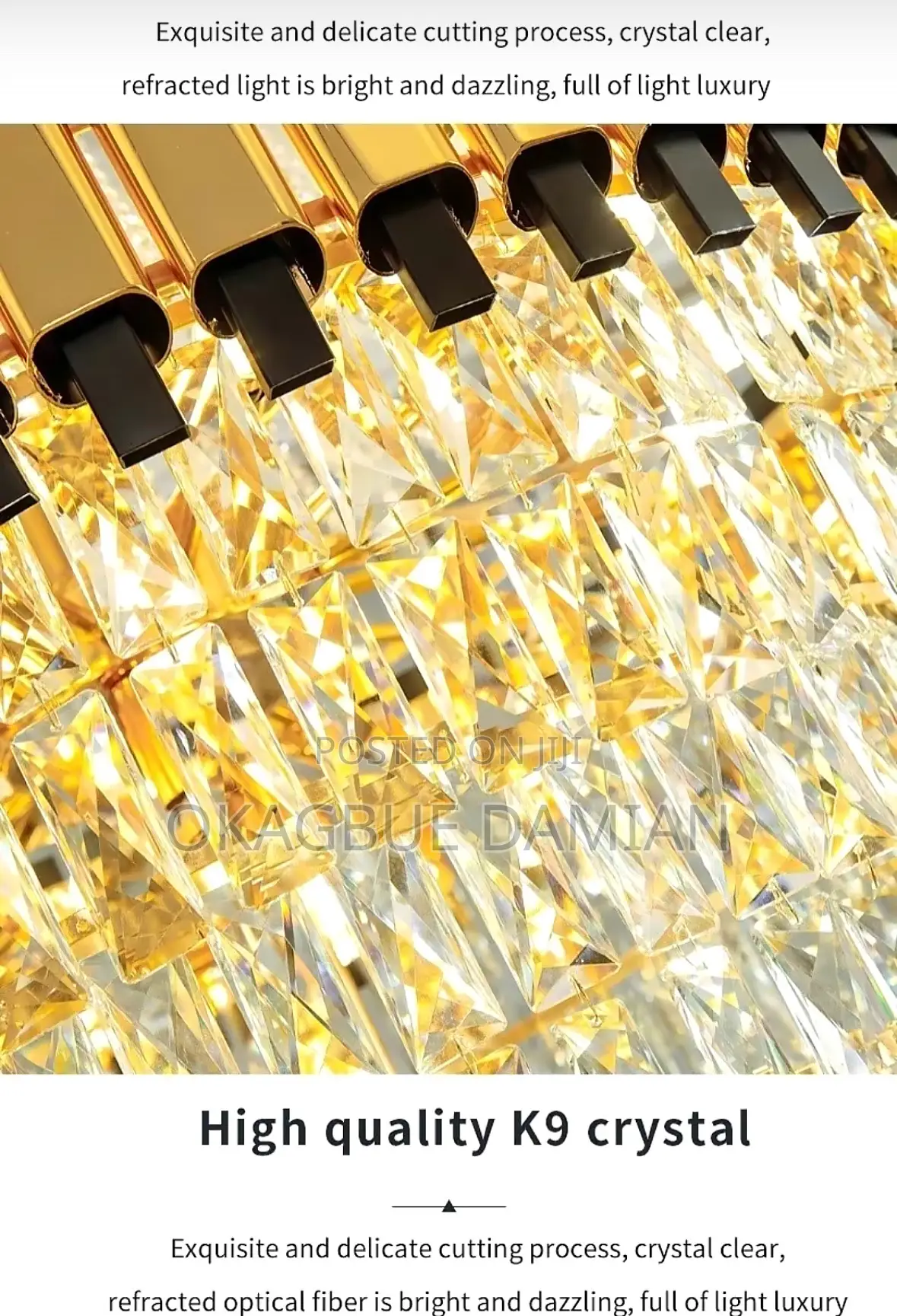 Crystal Chandelier (Size 500/600)