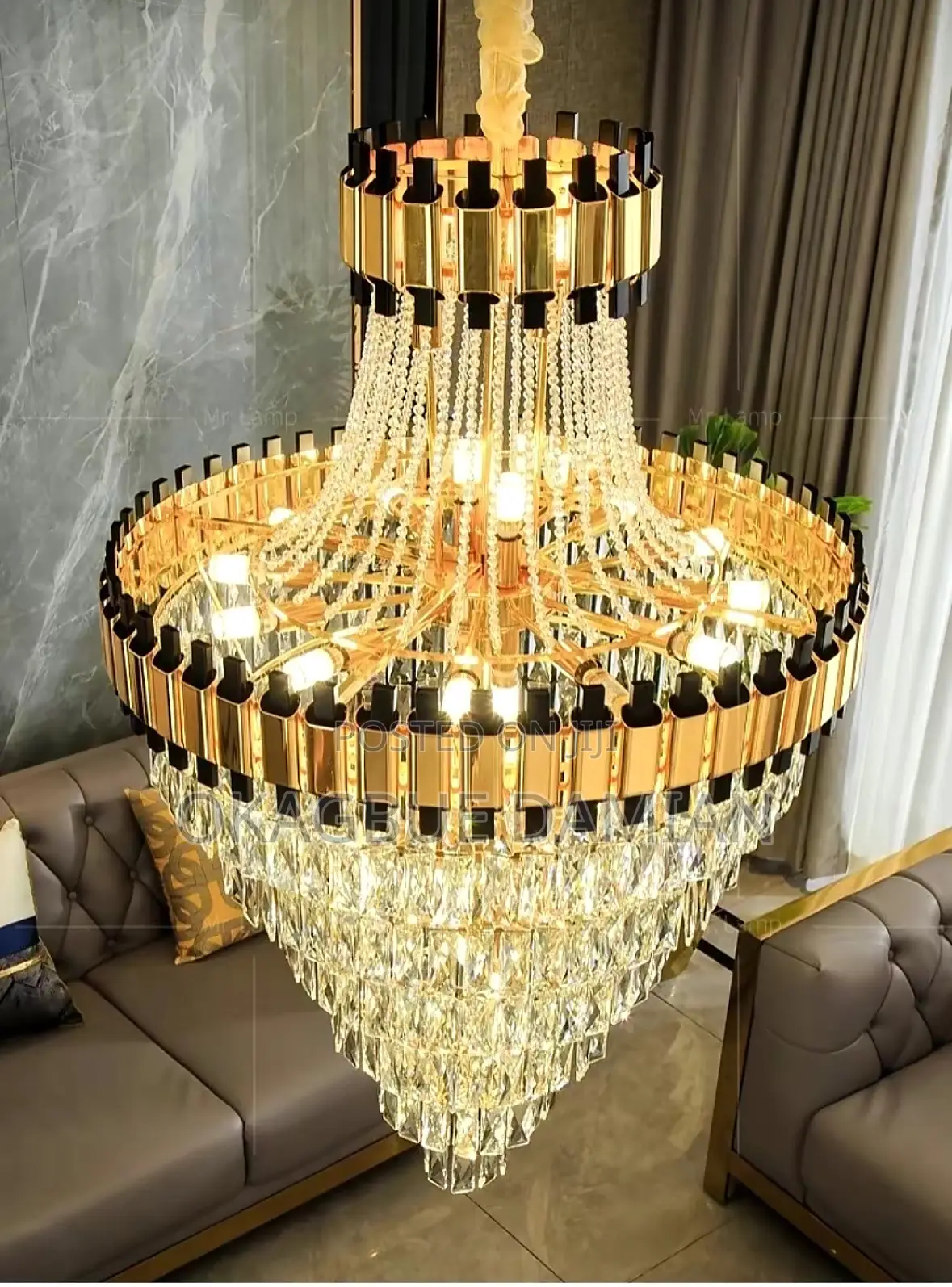 Crystal Chandelier (Size 500/600)
