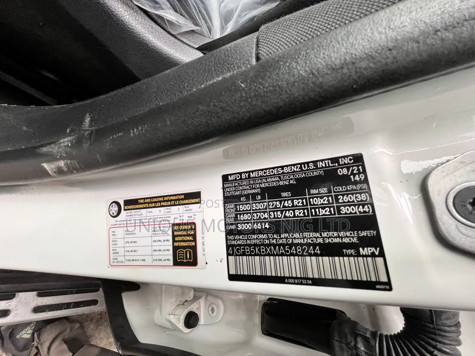 Mercedes-Benz GLE-Class 2021 White