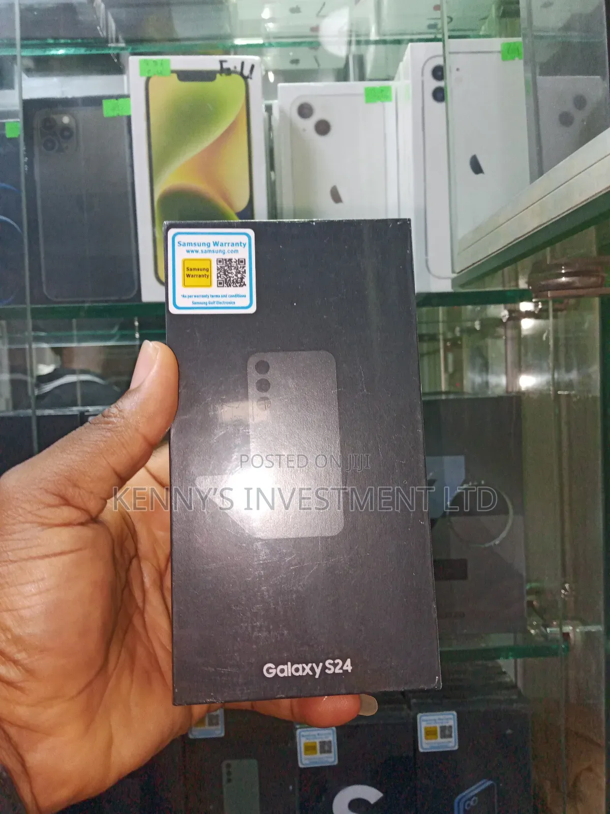 New Samsung Galaxy S24 256 GB Black