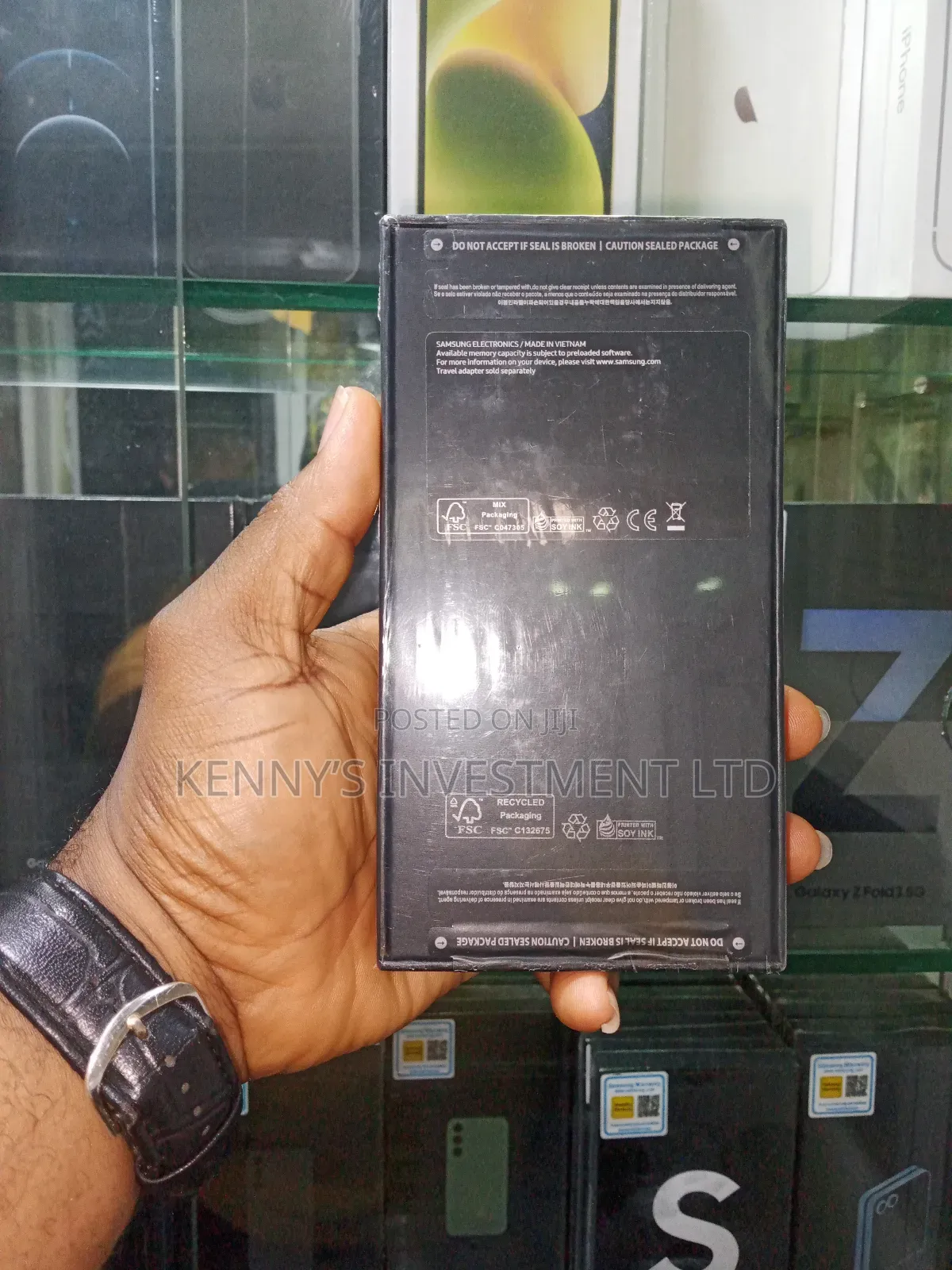 New Samsung Galaxy S24 256 GB Black