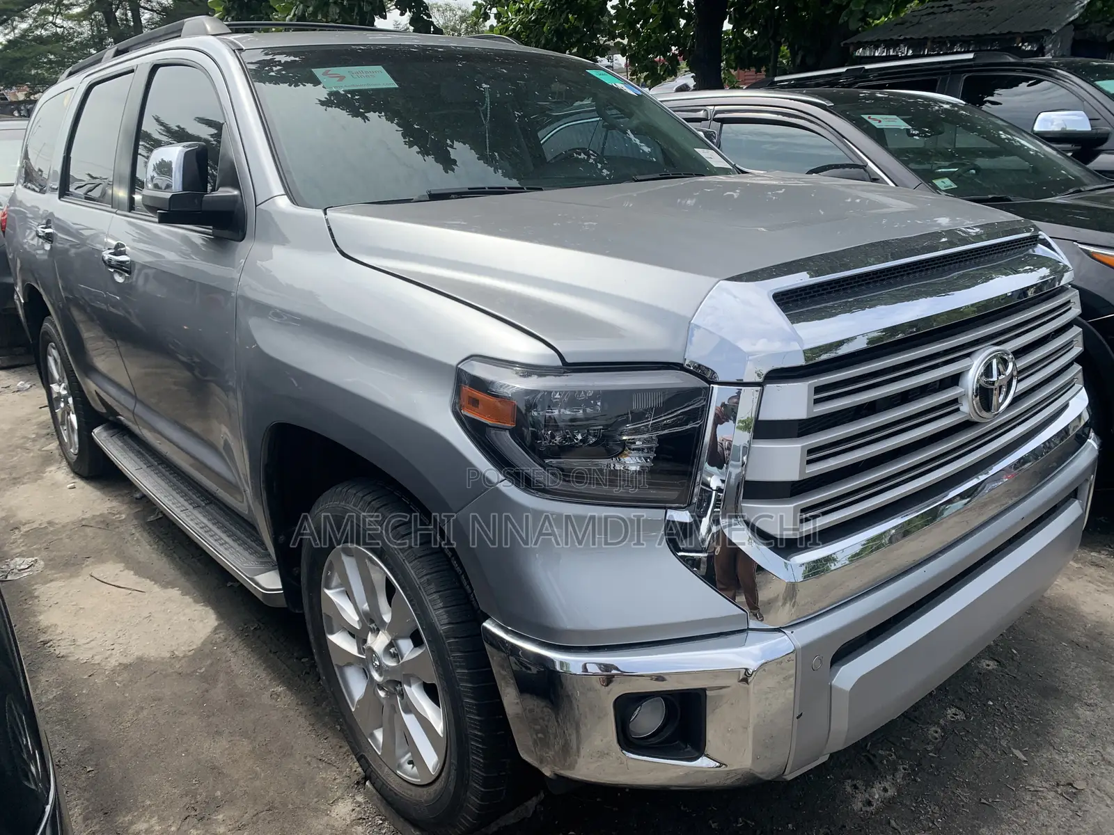 Toyota Sequoia Platinum 4dr SUV (5.7L 8cyl 6A) 2015 Silver