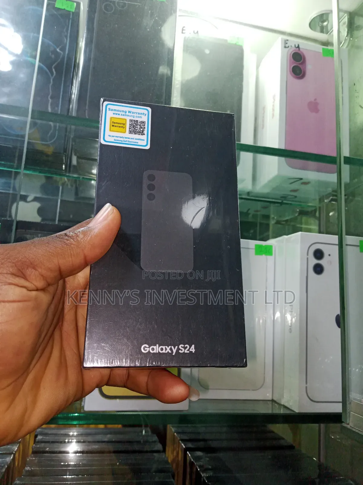 New Samsung Galaxy S24 256 GB Black