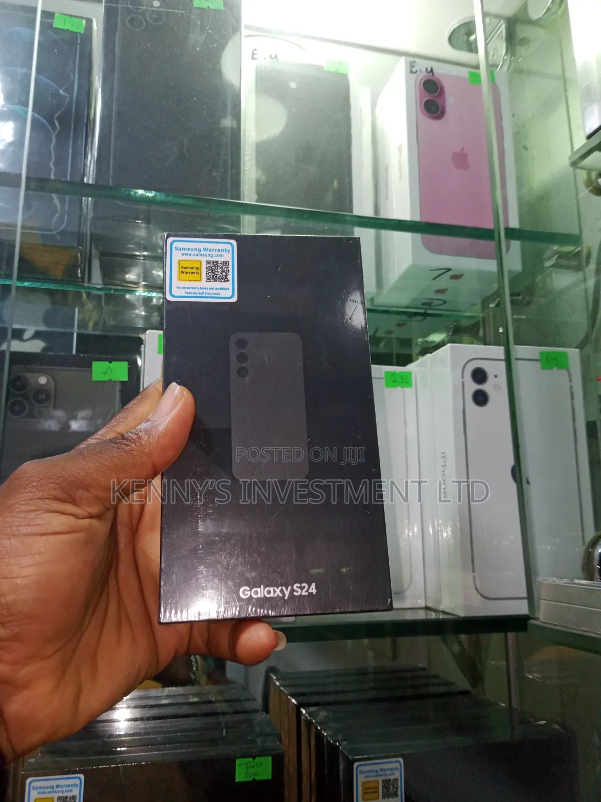 New Samsung Galaxy S24 256 GB Black