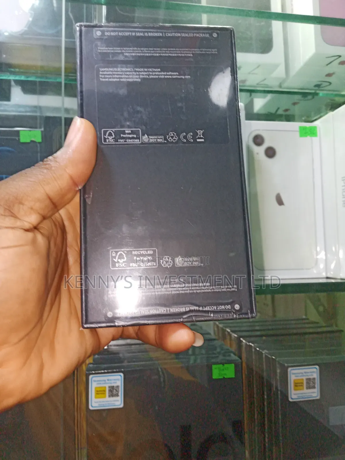 New Samsung Galaxy S24 256 GB Black