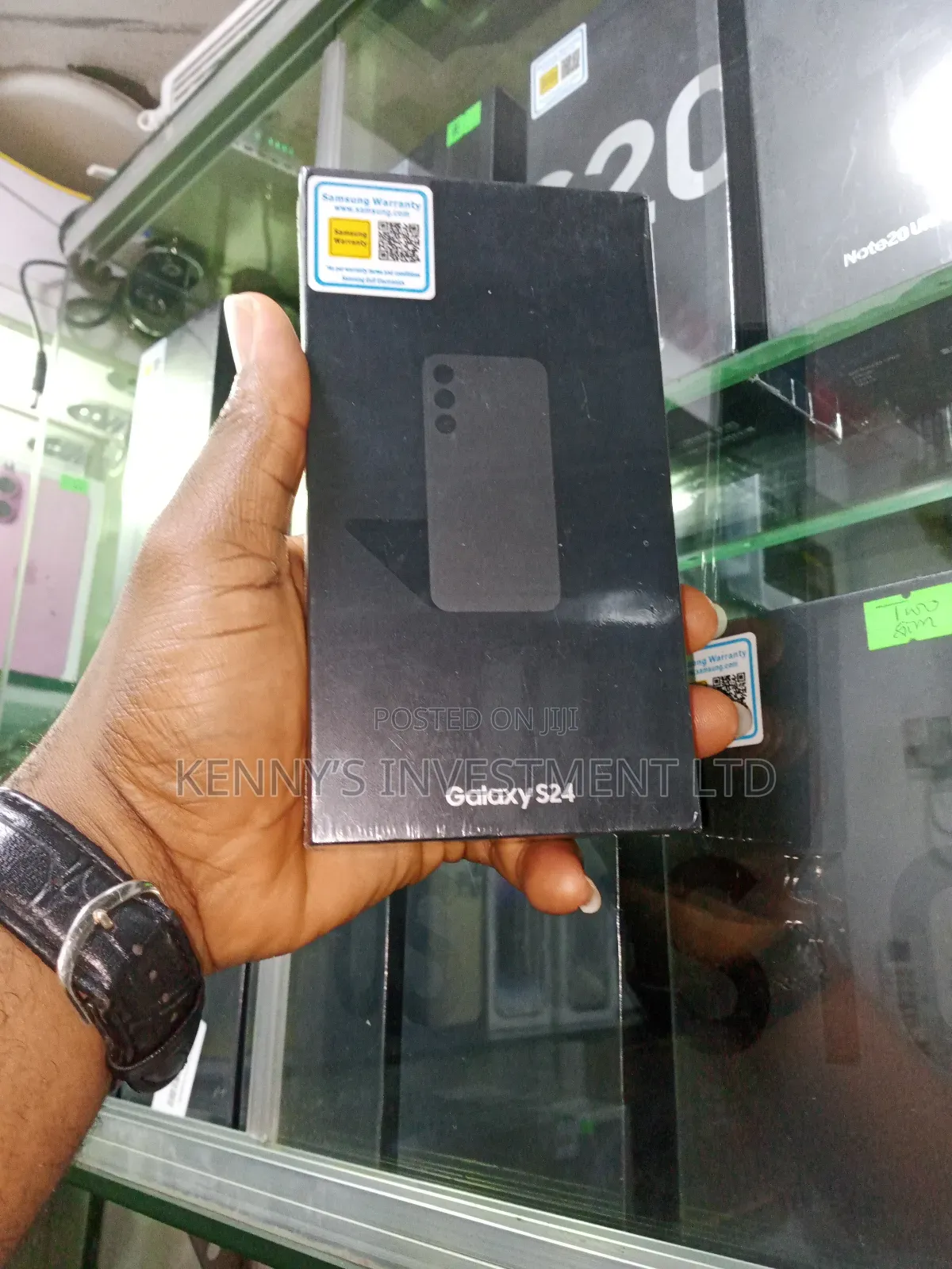 New Samsung Galaxy S24 256 GB Black