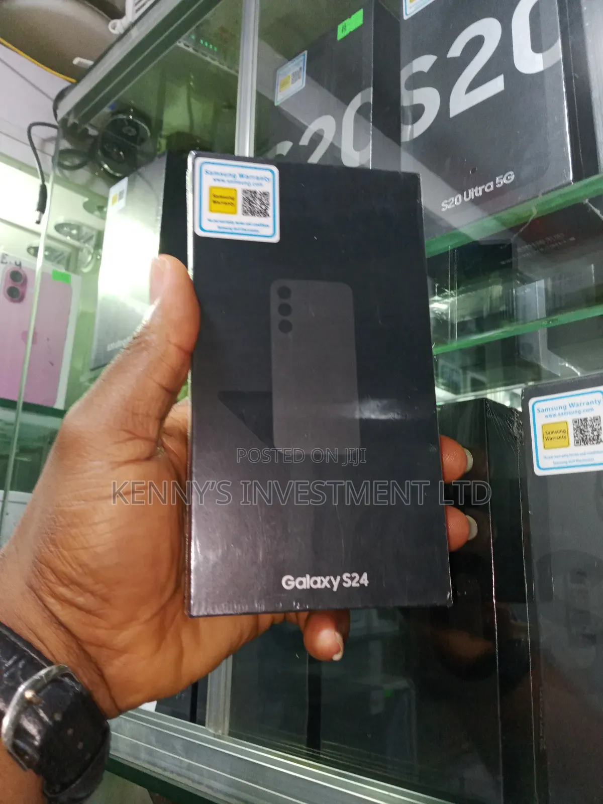 New Samsung Galaxy S24 256 GB Black