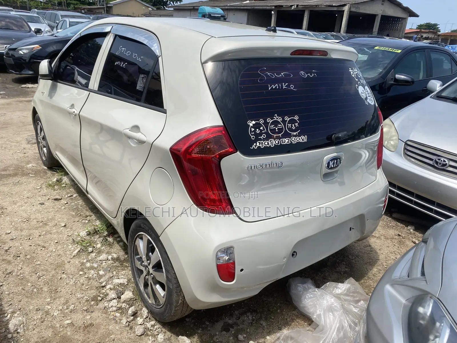 Kia Morning 2012 Off white