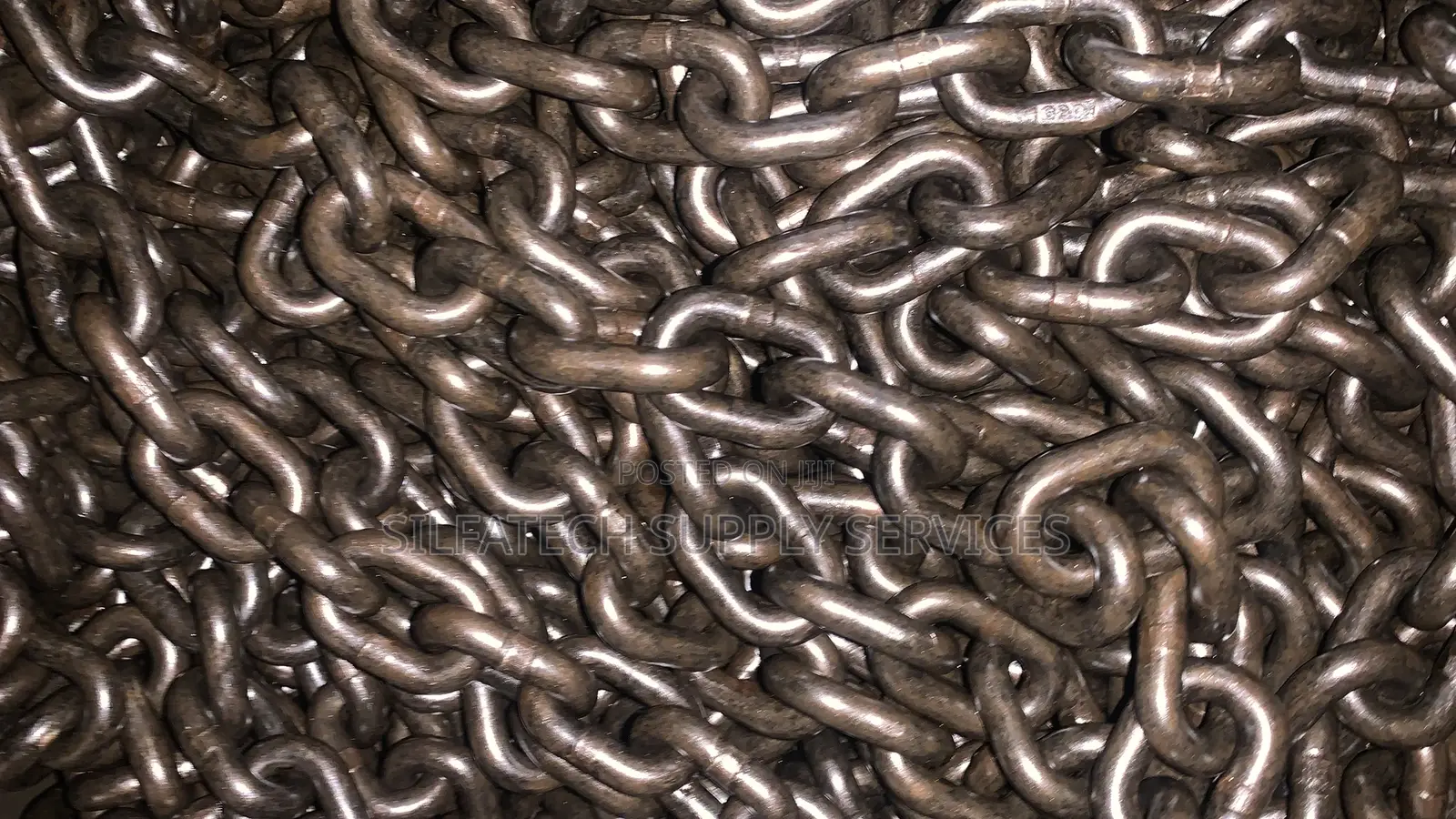 8mm Black Lifting Chain