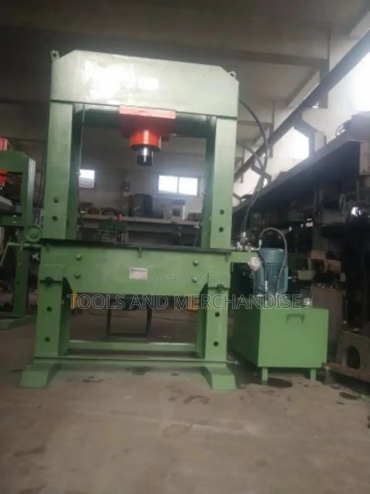 100 Ton Electric/Hydraulic Shop Press