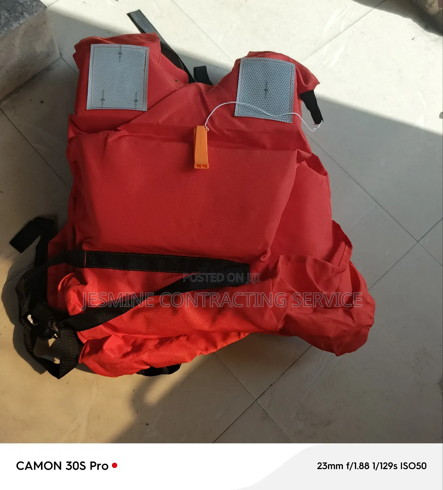 Adult Life Jacket Style 198 Type 1 Pfd Usa