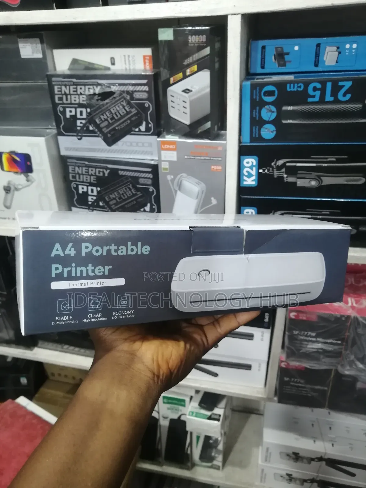 A4 Portable Thermal A80 Bluetooth Rechargeable Printer