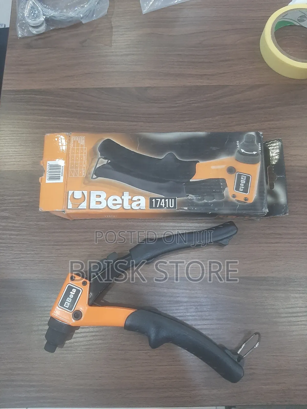 Beta Riveting Plier Tool 1741u | Heavy-Duty Hand Riveter