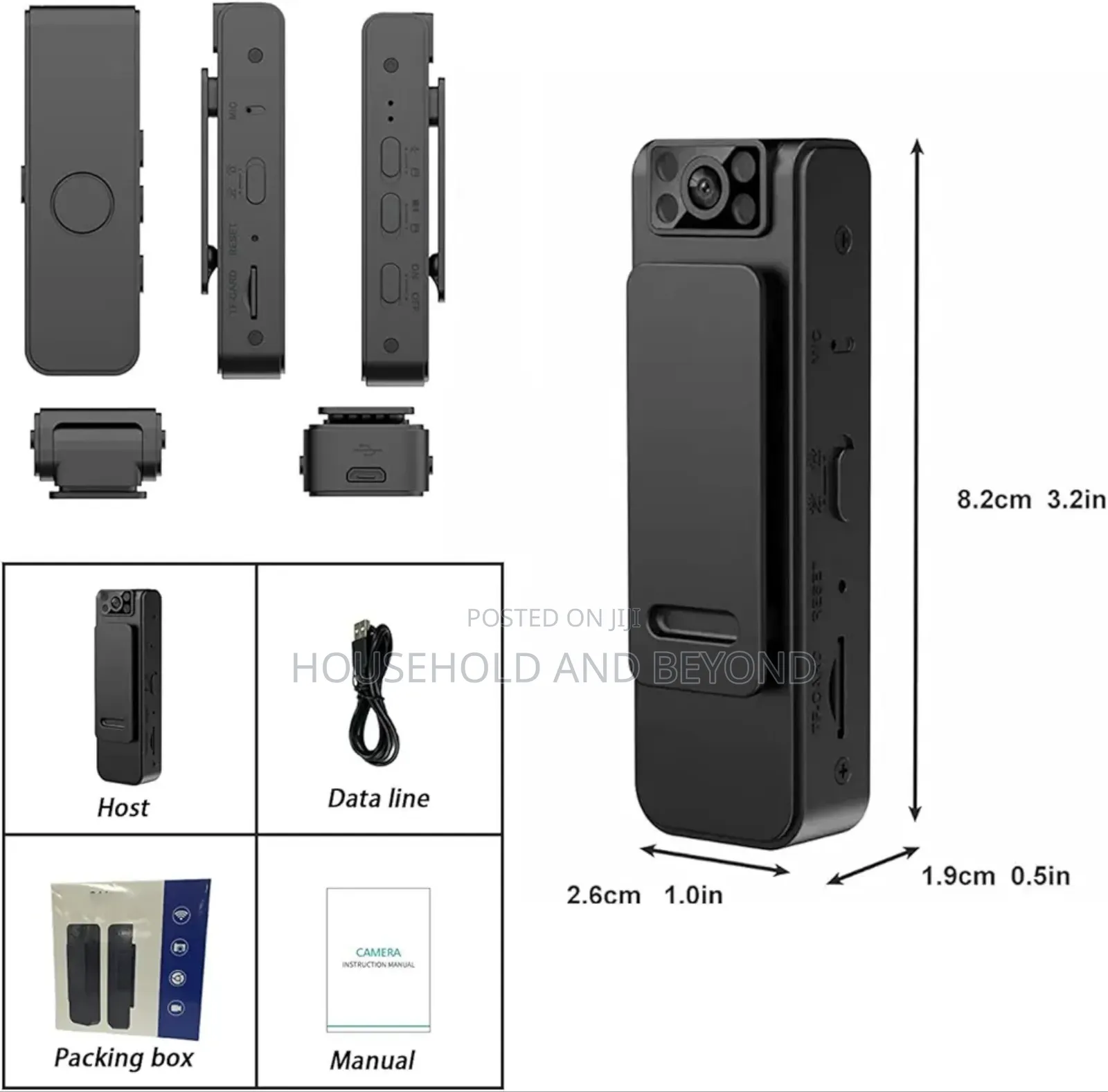 Hd Body Spy Camera 1080p Body Cam