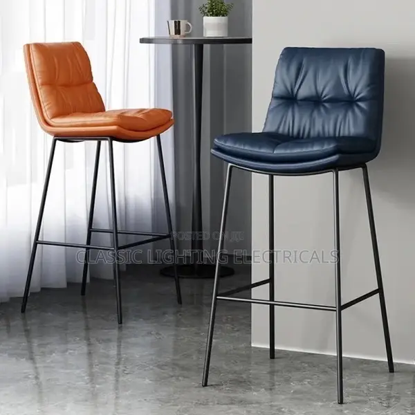 Modern Simple Bar Chairs Luxury Nordic Bedroom Outdoor