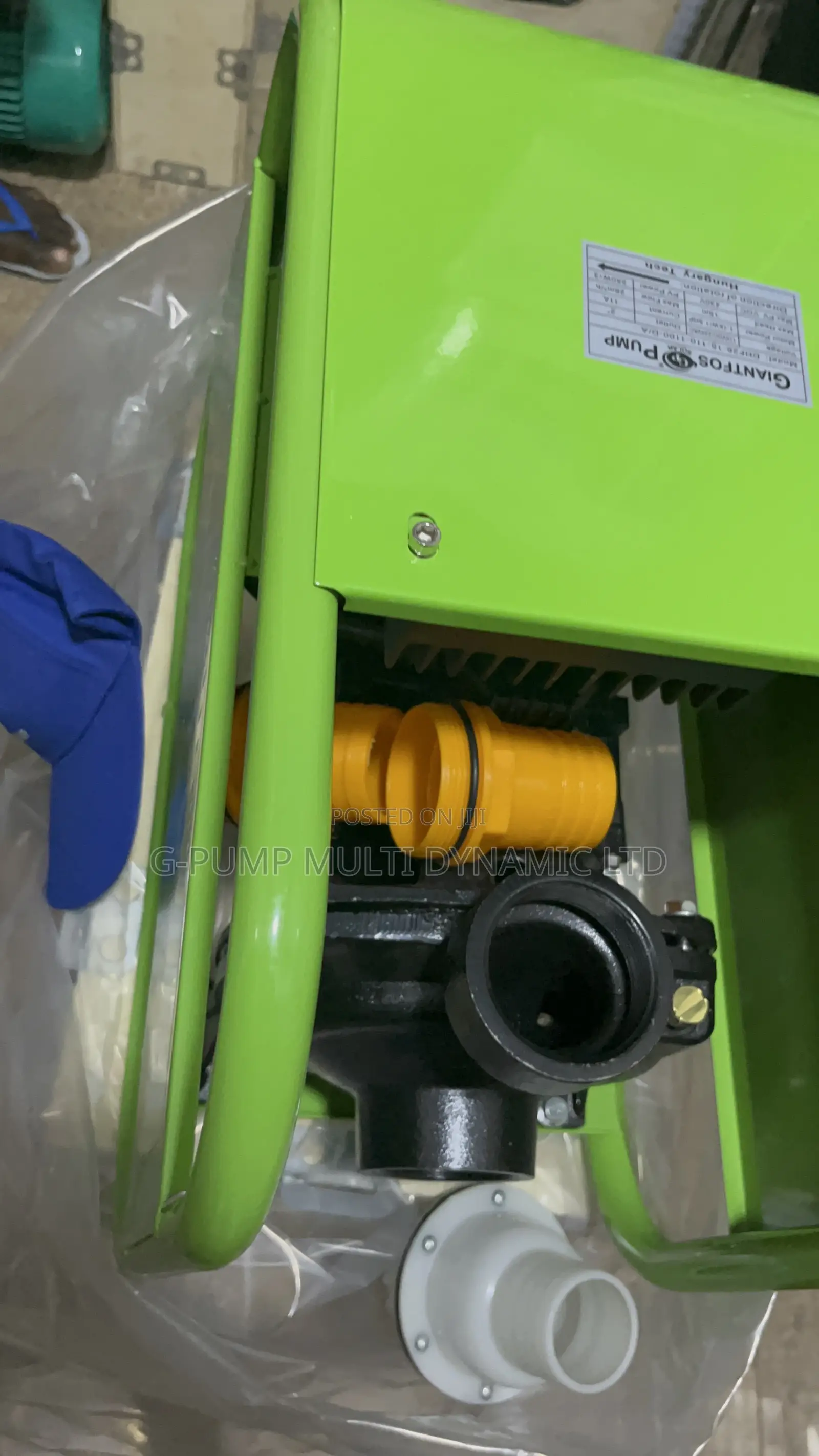 The Giantfos Machine for Pumping Water