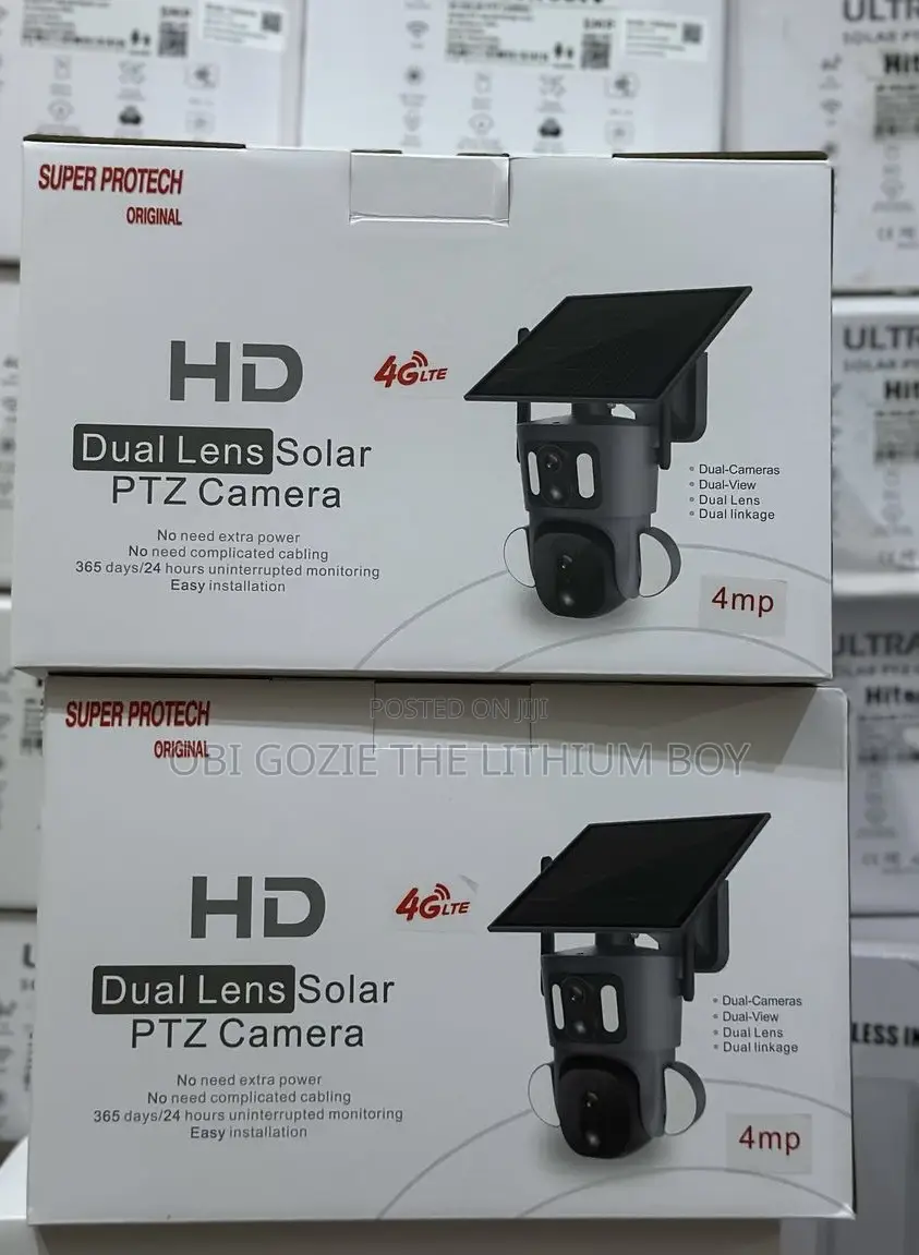 Ubox Dual Lens CCTV Camera Is Available in Stock