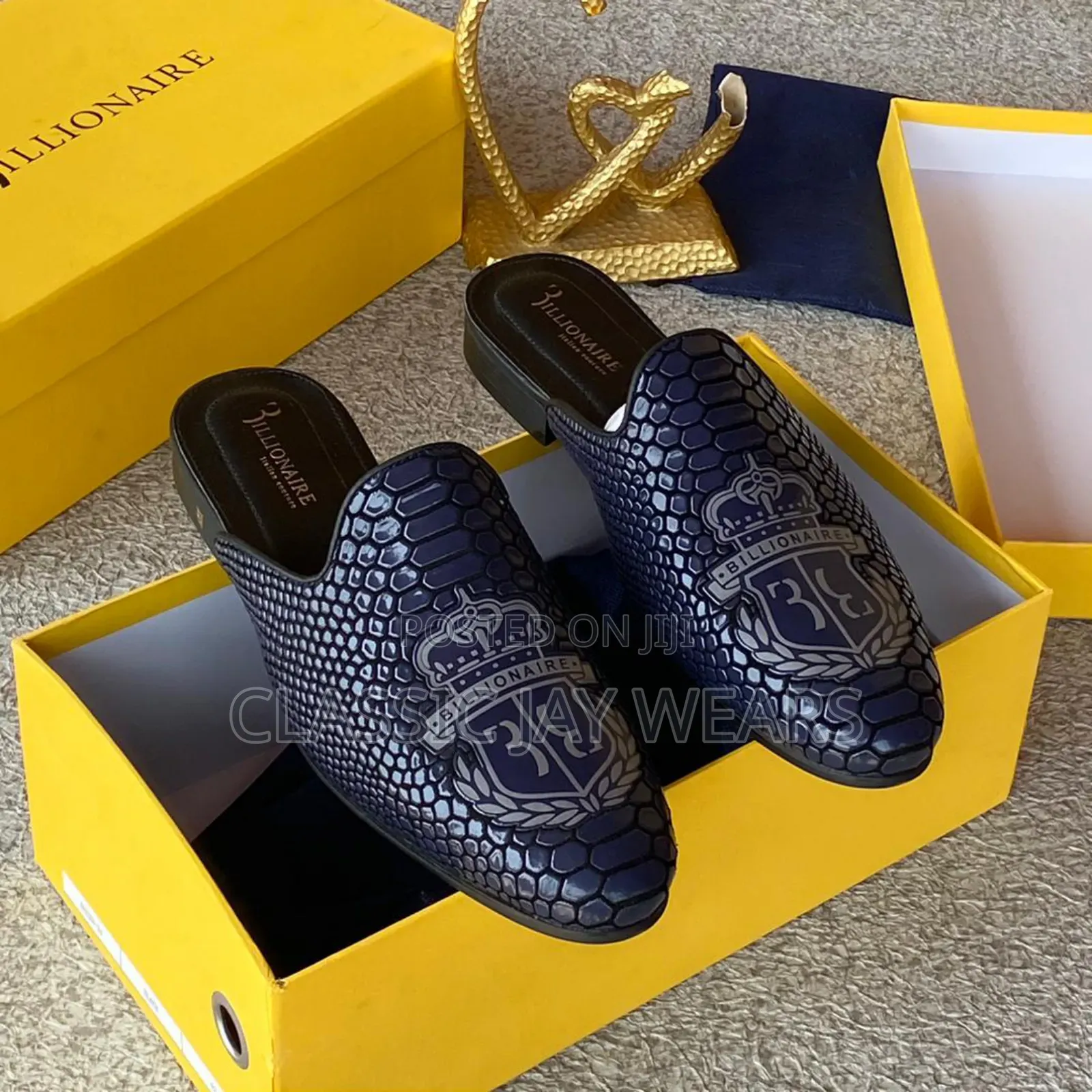 New Billionaire Half Shoe for Men
