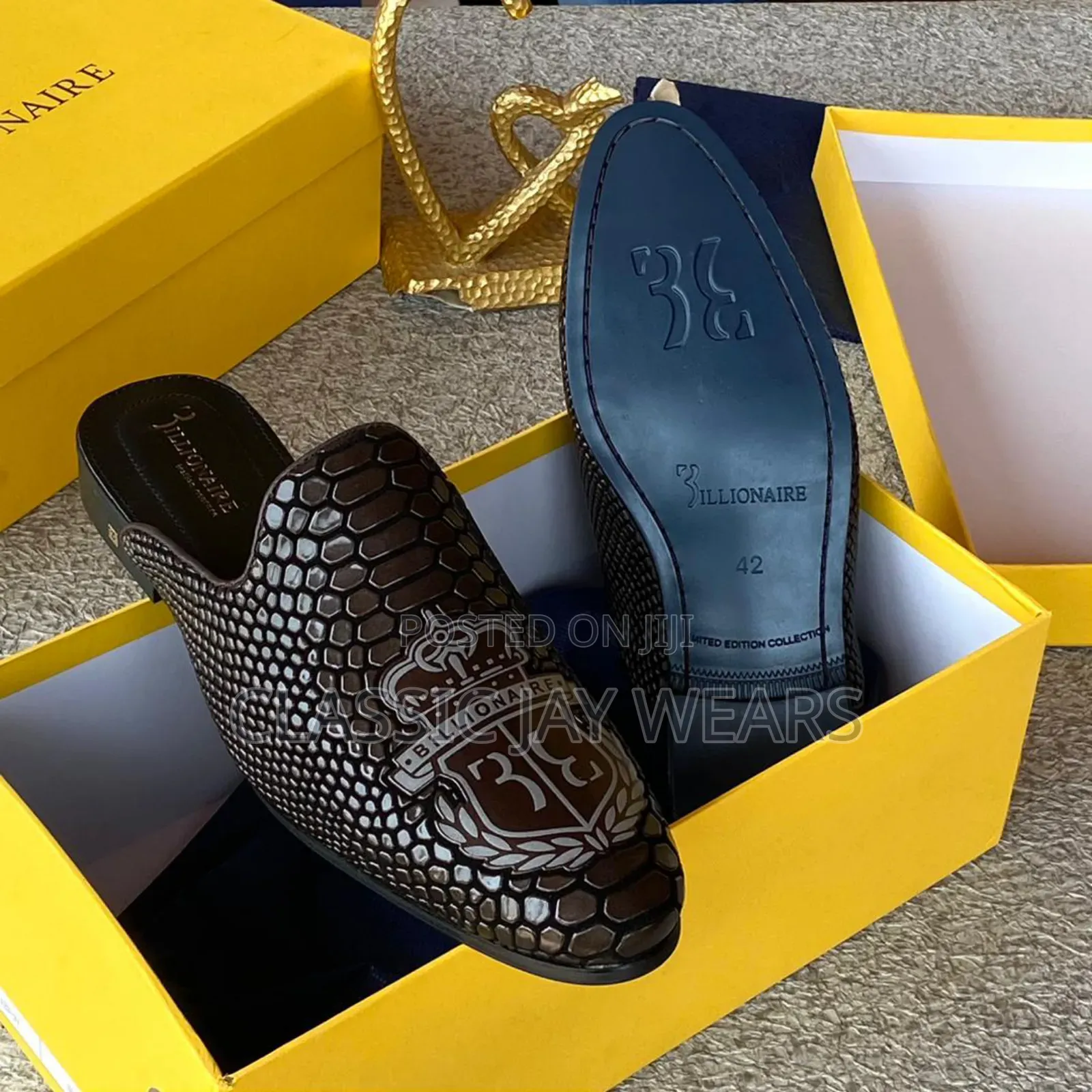 New Billionaire Half Shoe for Men