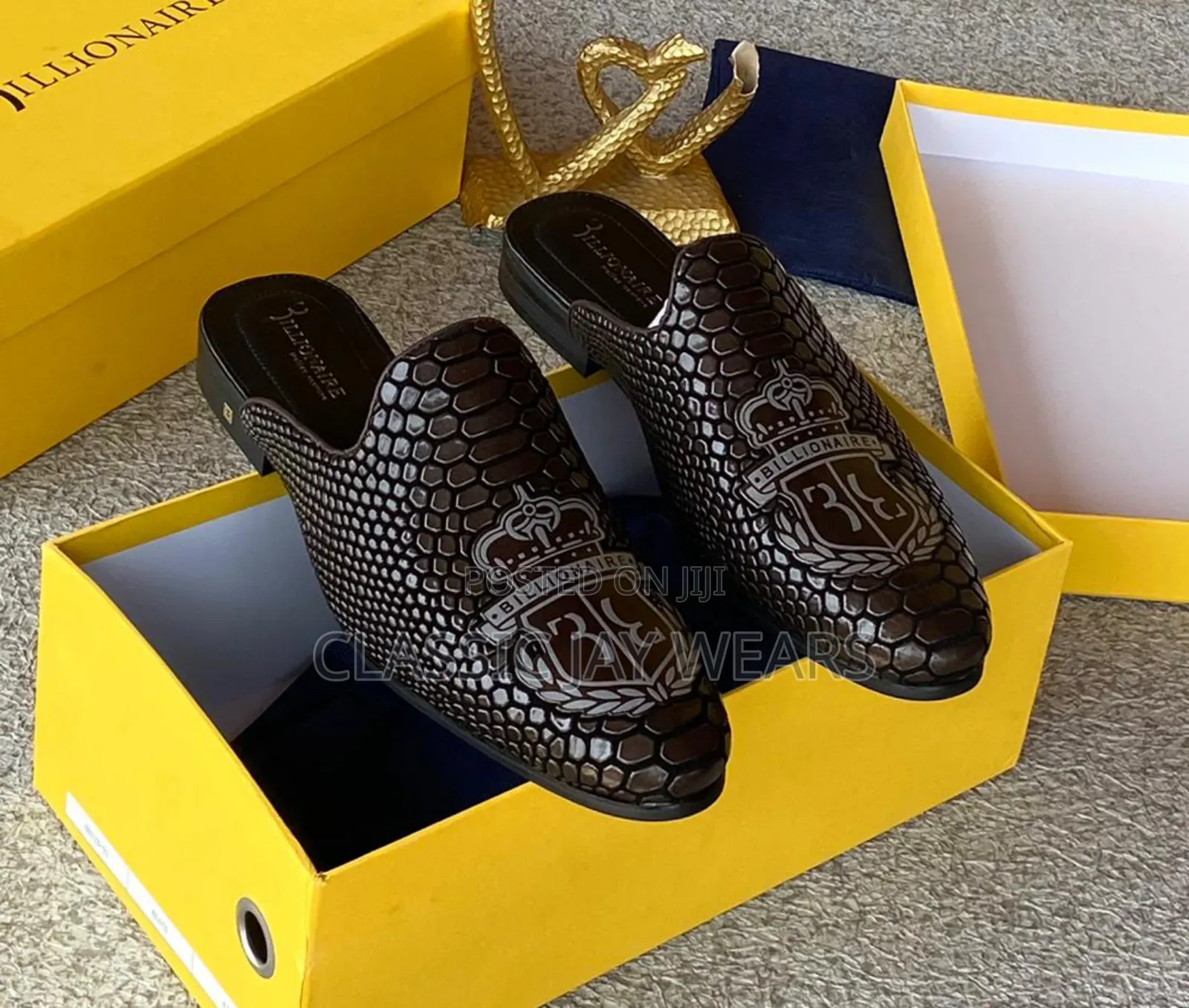 New Billionaire Half Shoe for Men