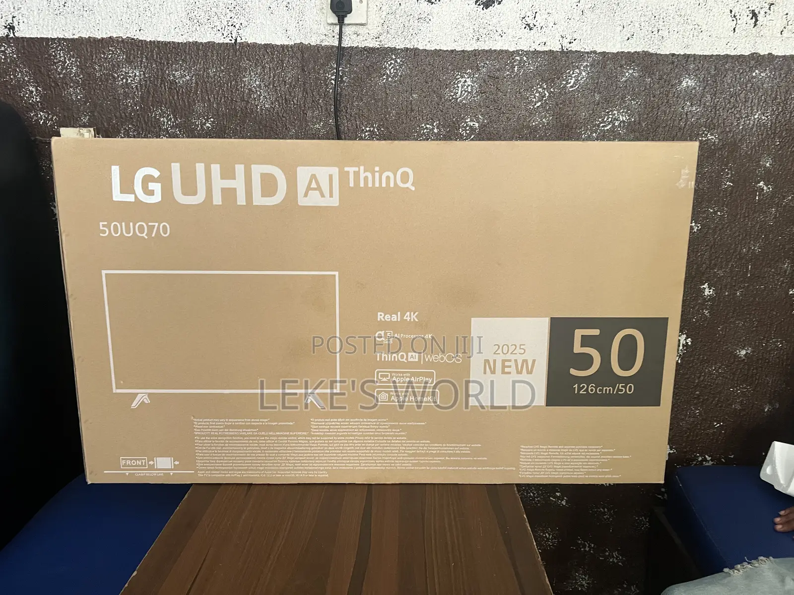 50” Lg Uhd Smart Tv